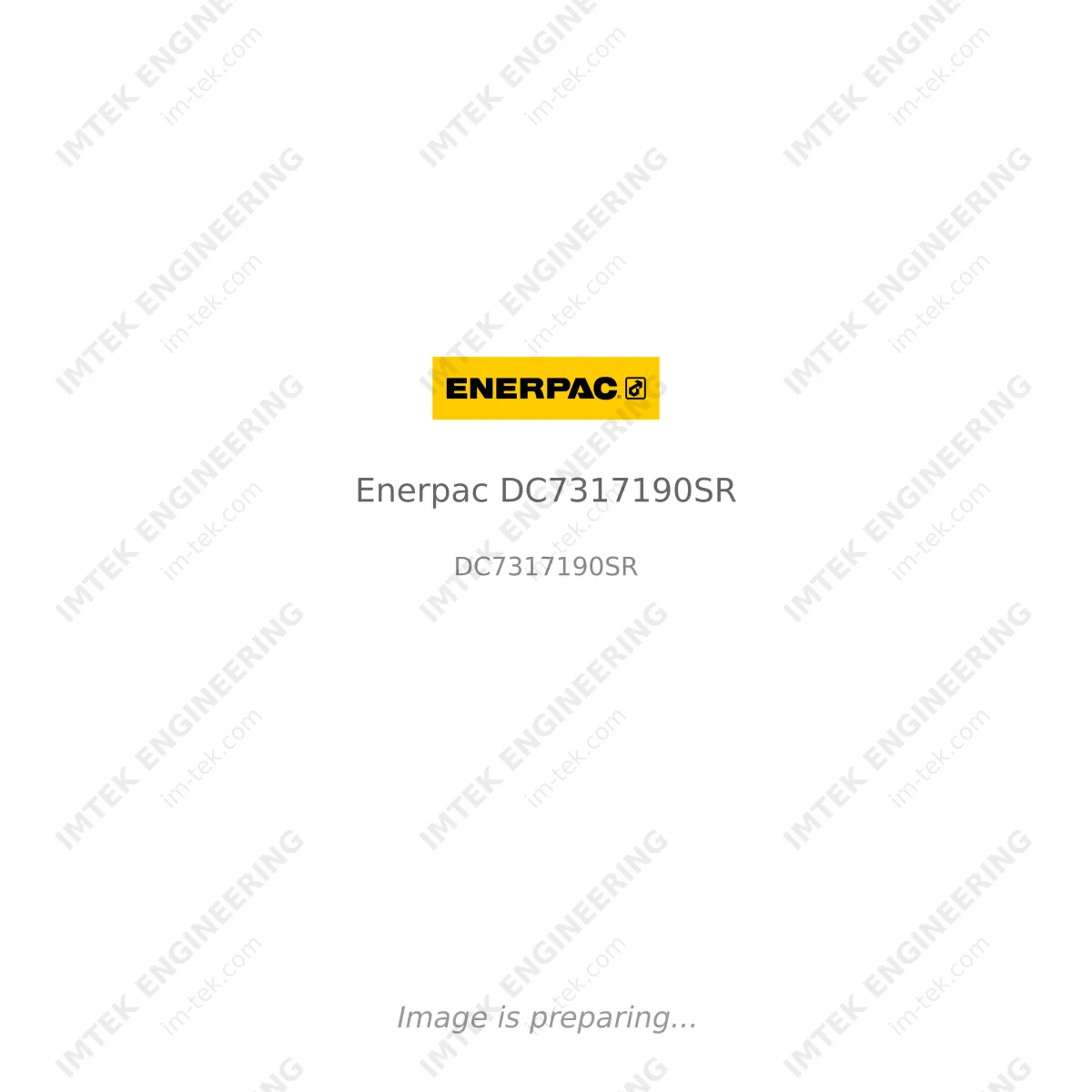 Enerpac Enerpac DC7317190SR - DC7317190SR