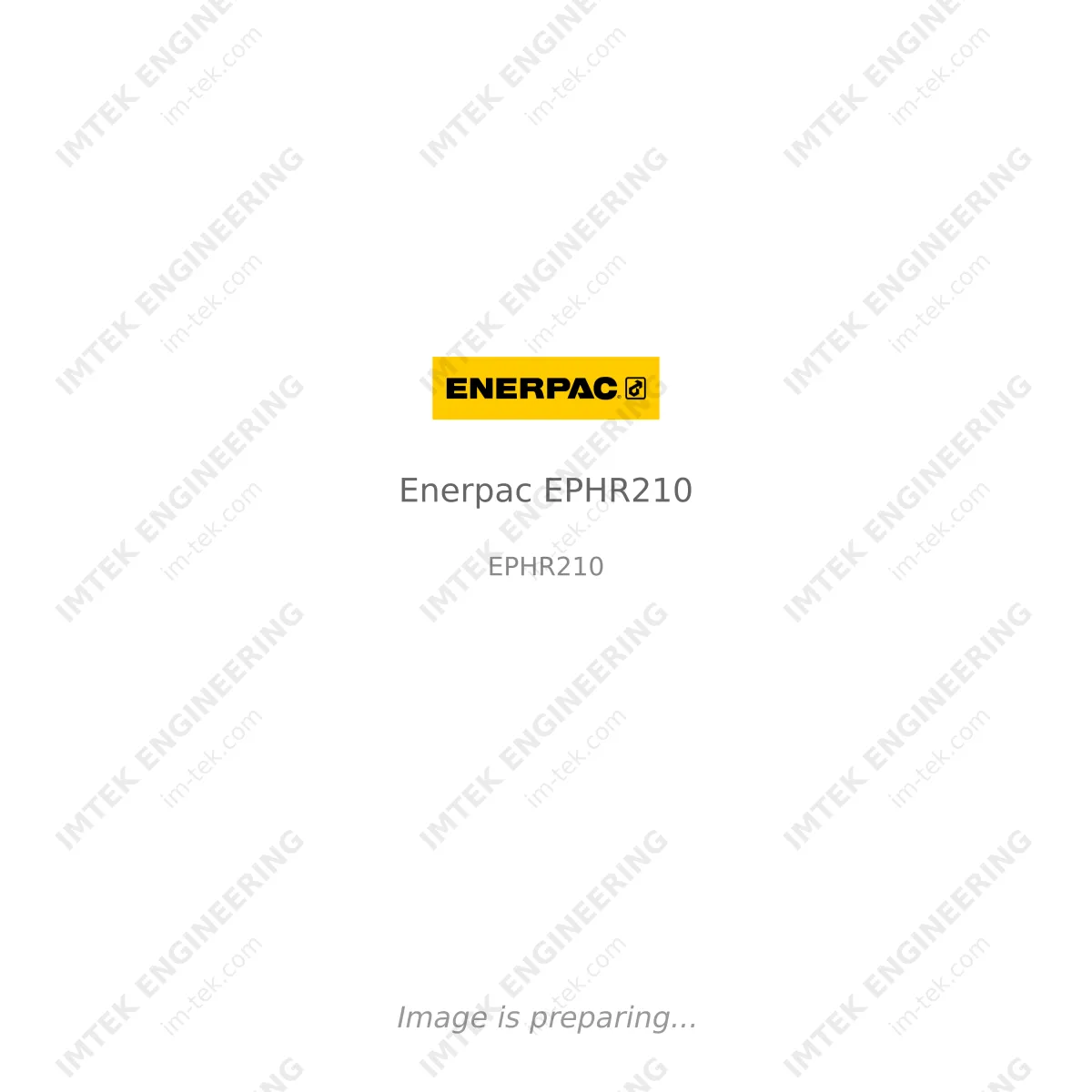 Enerpac - Enerpac EPHR210 Enerpac Enerpac EPHR210 - EPHR210