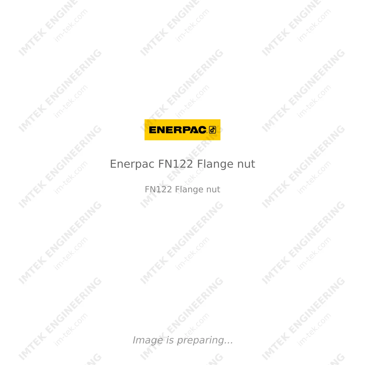Enerpac Enerpac FN122 Flange nut - FN122 Flange nut
