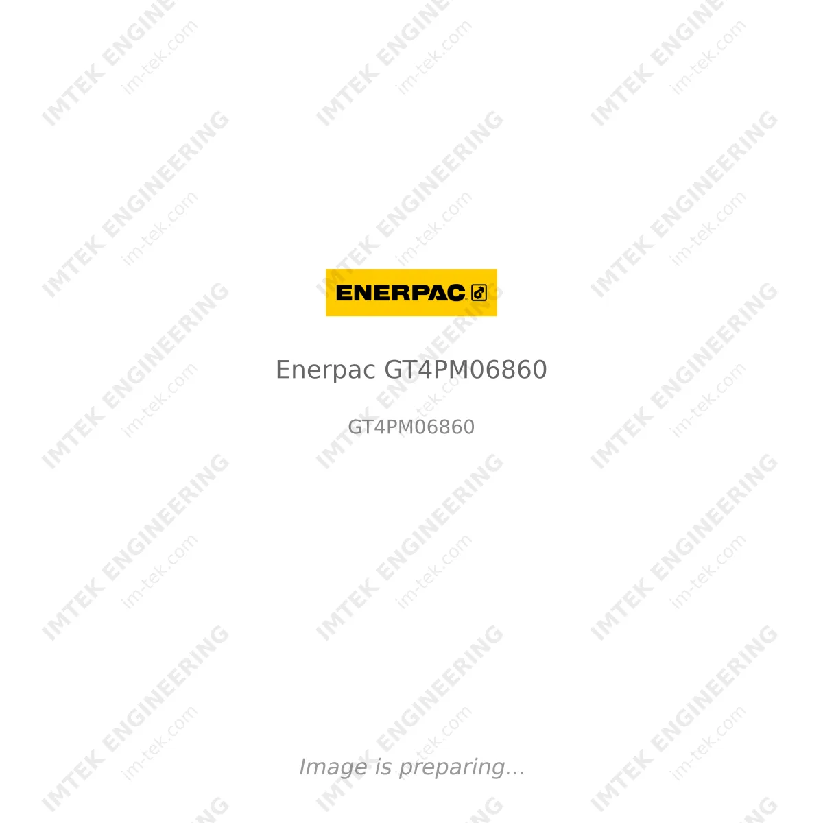 Enerpac Enerpac GT4PM06860 - GT4PM06860