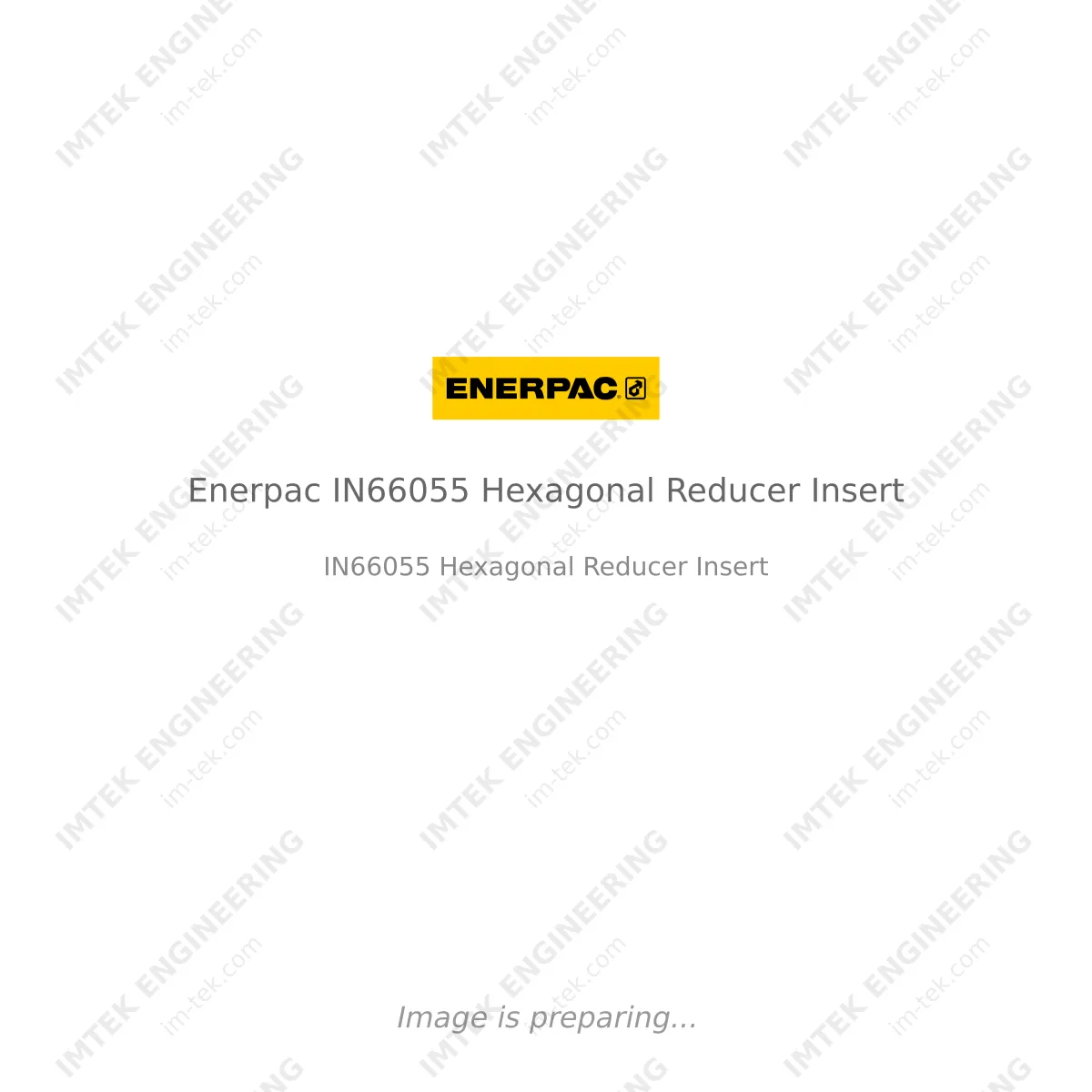 Enerpac Enerpac IN66055 Hexagonal Reducer Insert - IN66055 Hexagonal Reducer Insert
