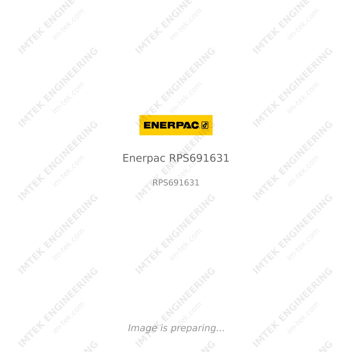 Enerpac Enerpac RPS691631 - RPS691631