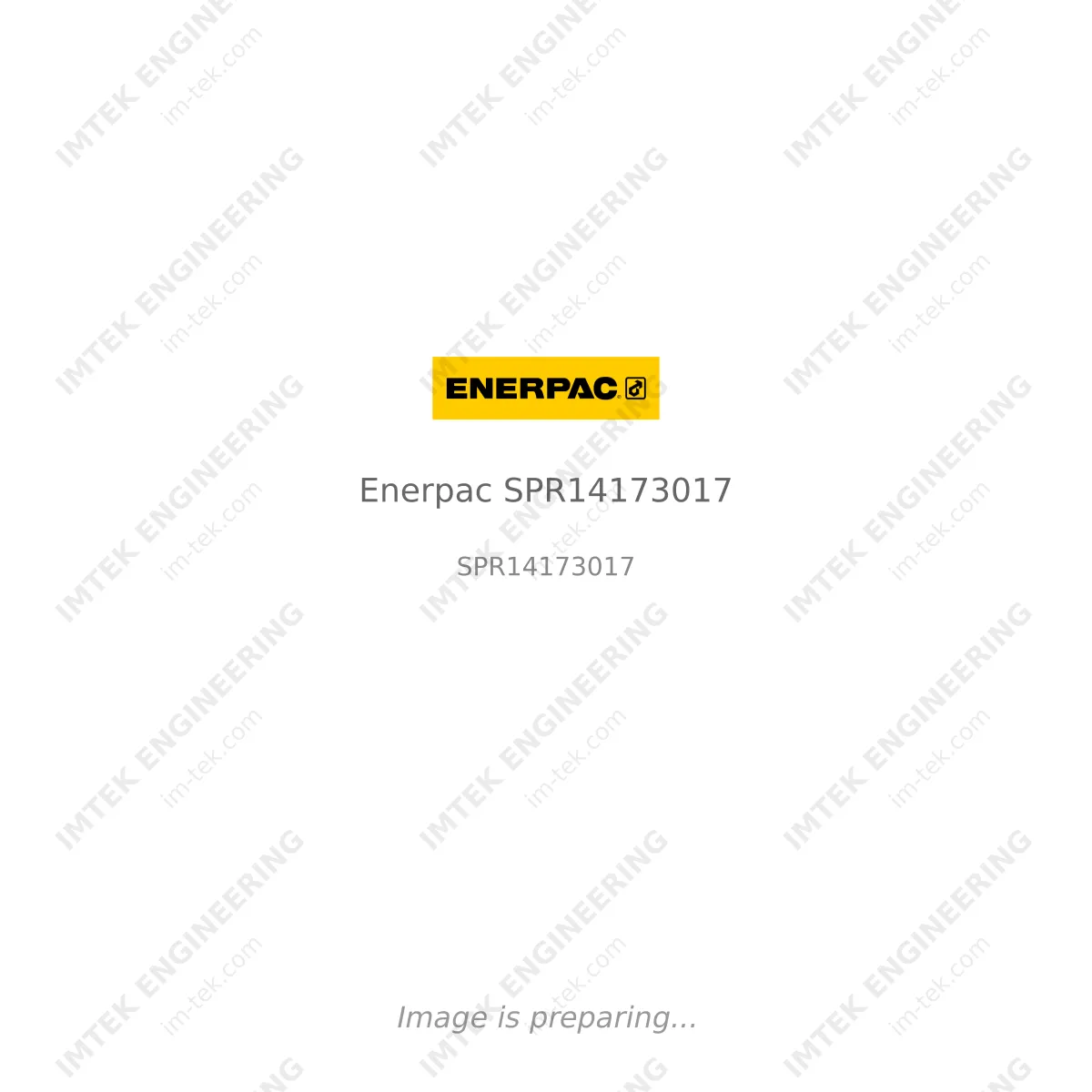 Enerpac Enerpac SPR14173017 - SPR14173017