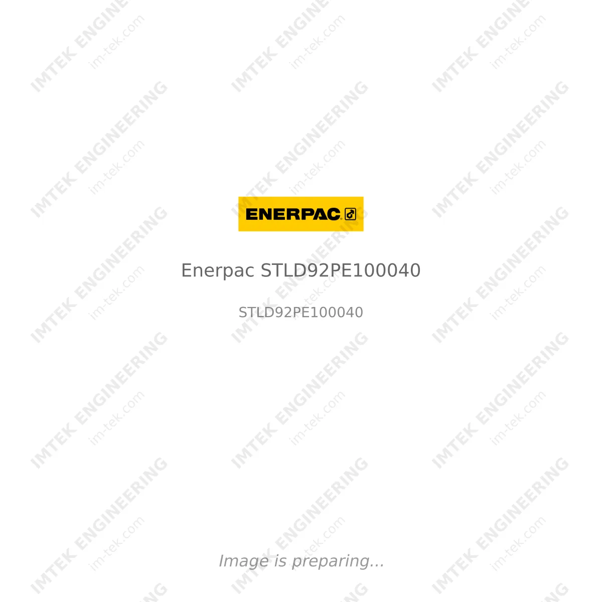 Enerpac Enerpac STLD92PE100040 - STLD92PE100040