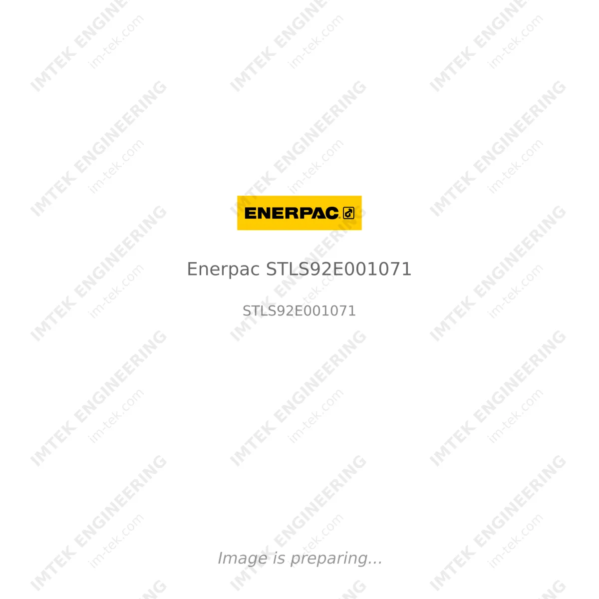 Enerpac Enerpac STLS92E001071 - STLS92E001071