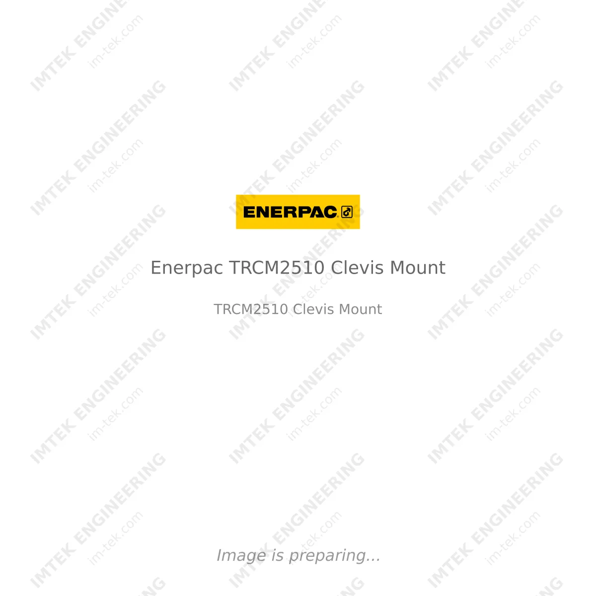 Enerpac Enerpac TRCM2510 Clevis Mount - TRCM2510 Clevis Mount