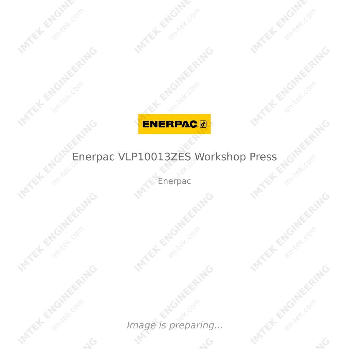 Enerpac Enerpac VLP10013ZES Workshop Press - Enerpac