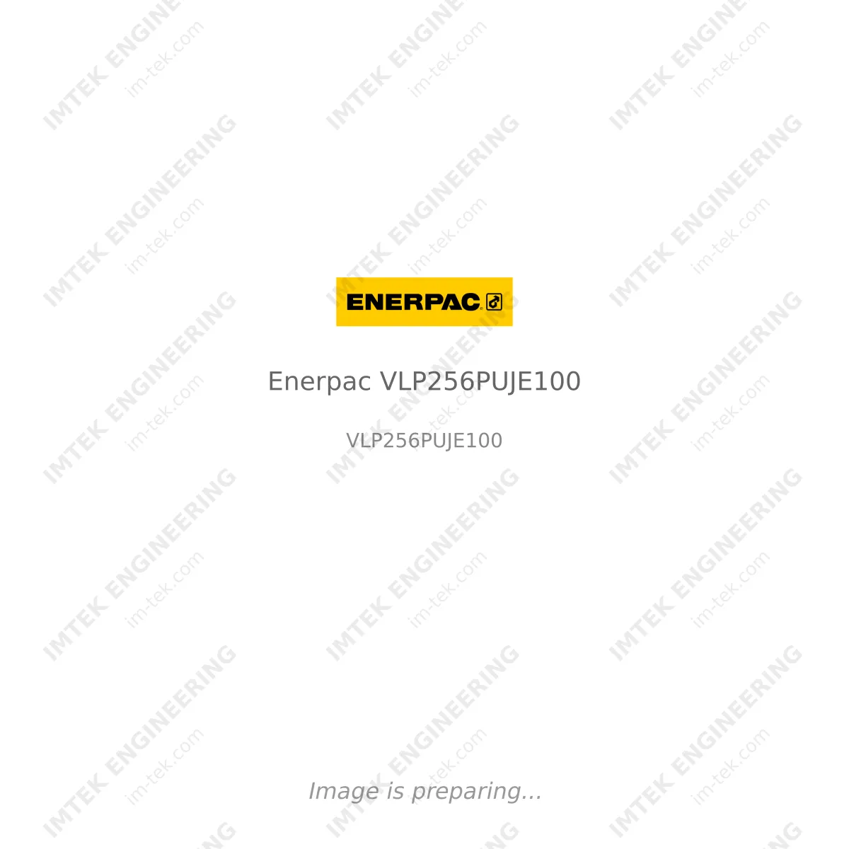 Enerpac Enerpac VLP256PUJE100 - VLP256PUJE100