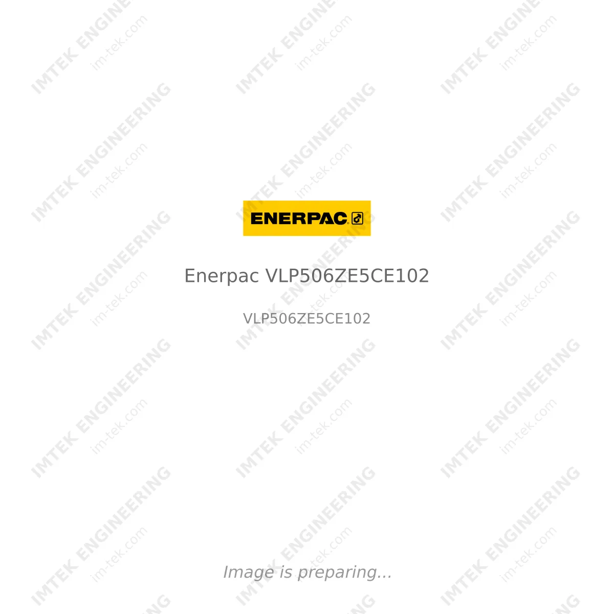 Enerpac Enerpac VLP506ZE5CE102 - VLP506ZE5CE102