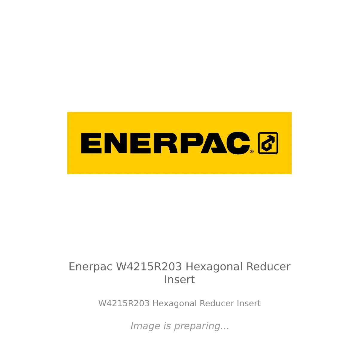 Enerpac Enerpac W4215R203 Hexagonal Reducer Insert - W4215R203 Hexagonal Reducer Insert