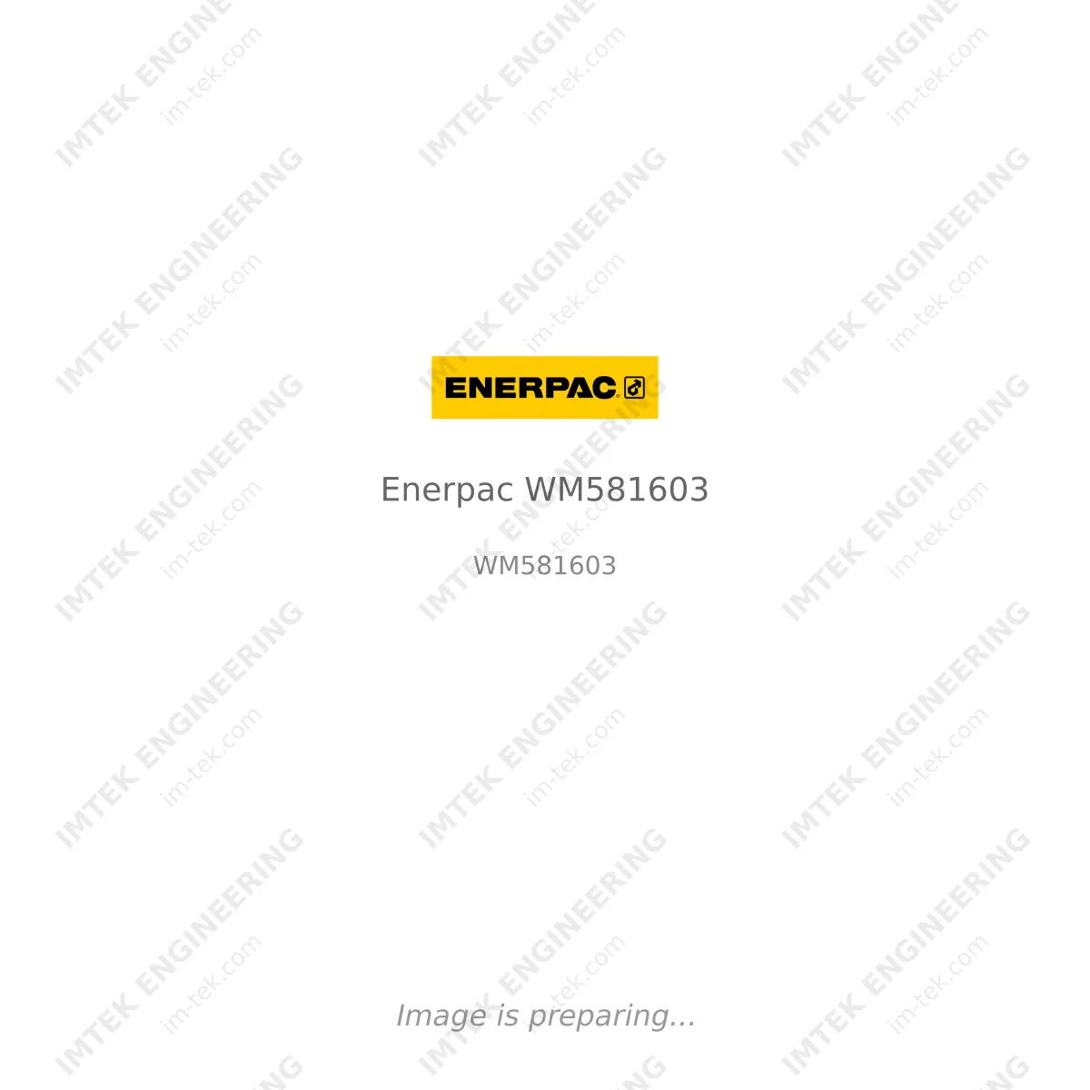 Enerpac Enerpac WM581603 - WM581603