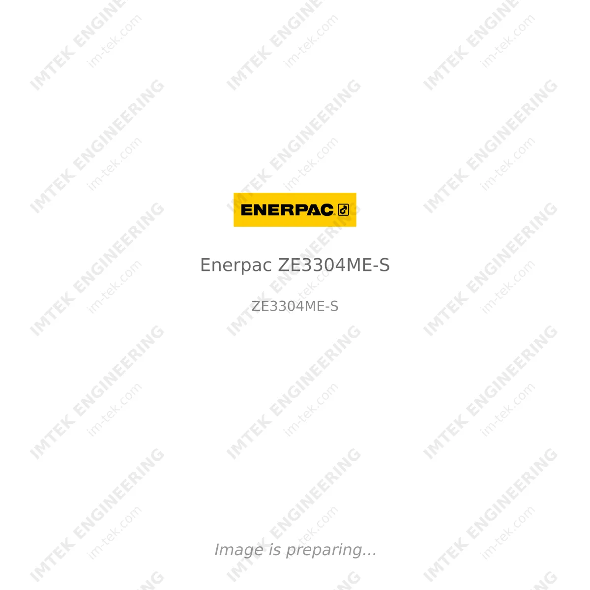 Enerpac Enerpac ZE3304ME-S - ZE3304ME-S