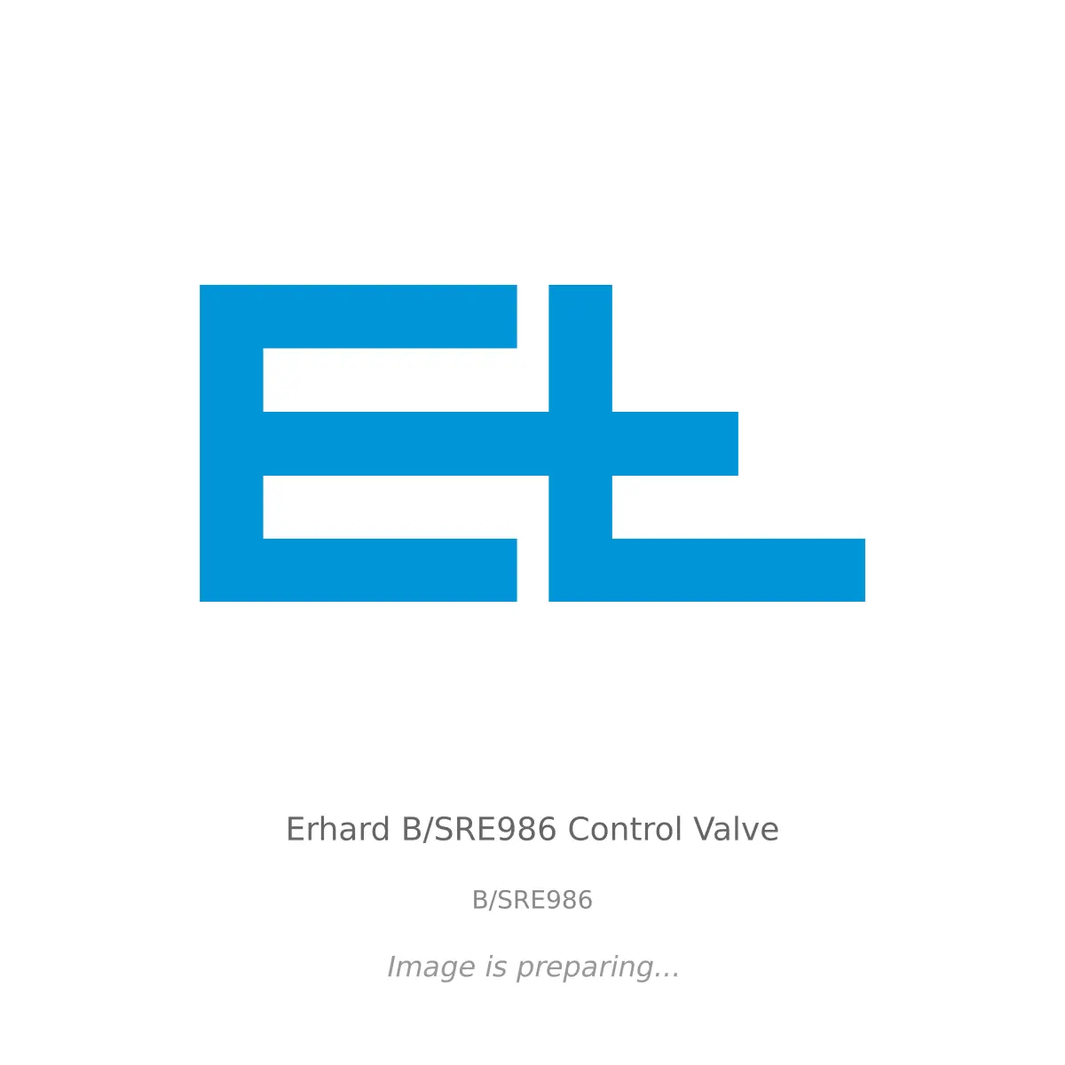 Erhard Erhard B/SRE986 Control Valve - B/SRE986