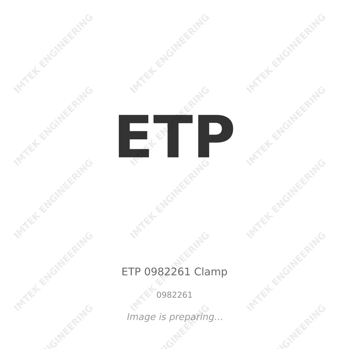 ETP ETP 0982261 Clamp - 0982261