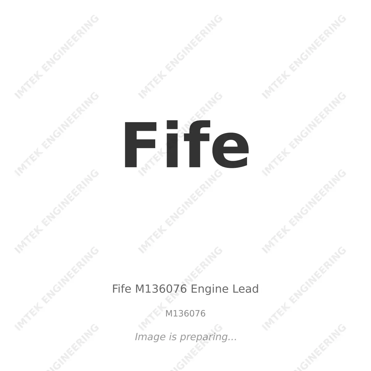 Fife Fife M136076 Engine Lead - M136076