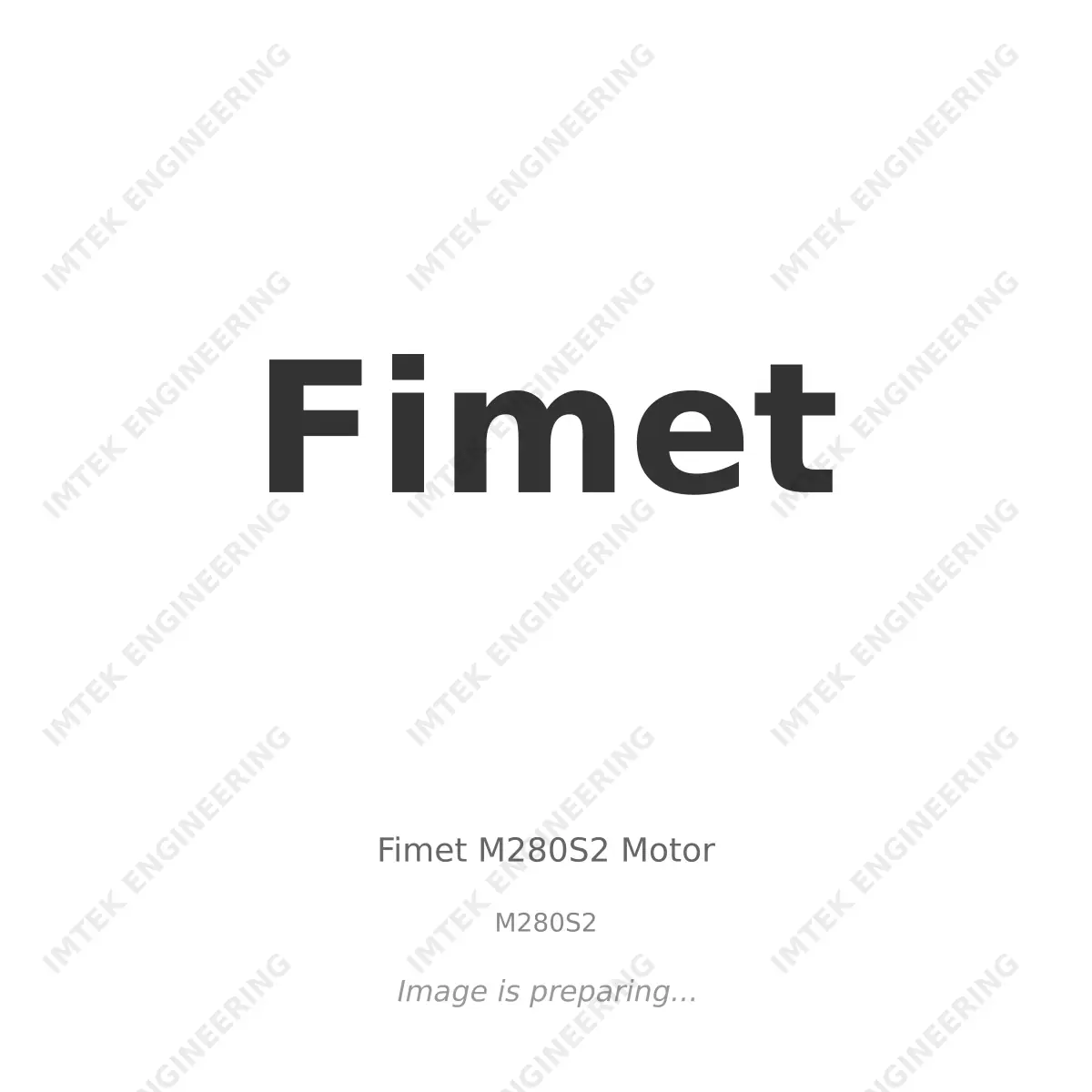 Fimet Fimet M280S2 Motor - M280S2