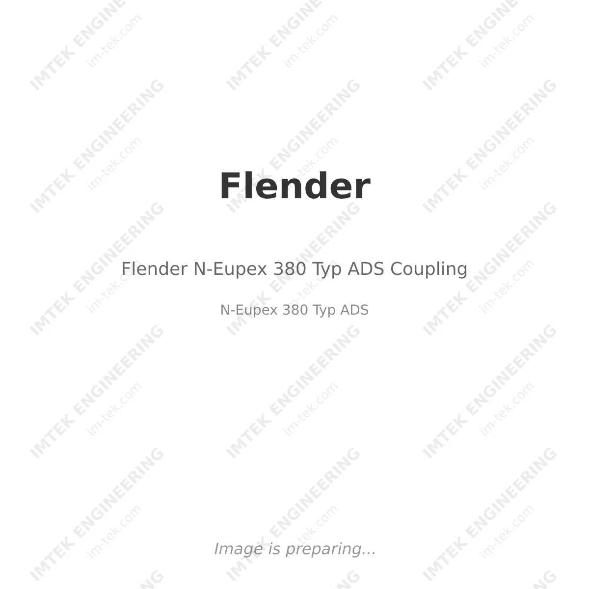 Flender Flender N-Eupex 380 Typ ADS Coupling - N-Eupex 380 Typ ADS