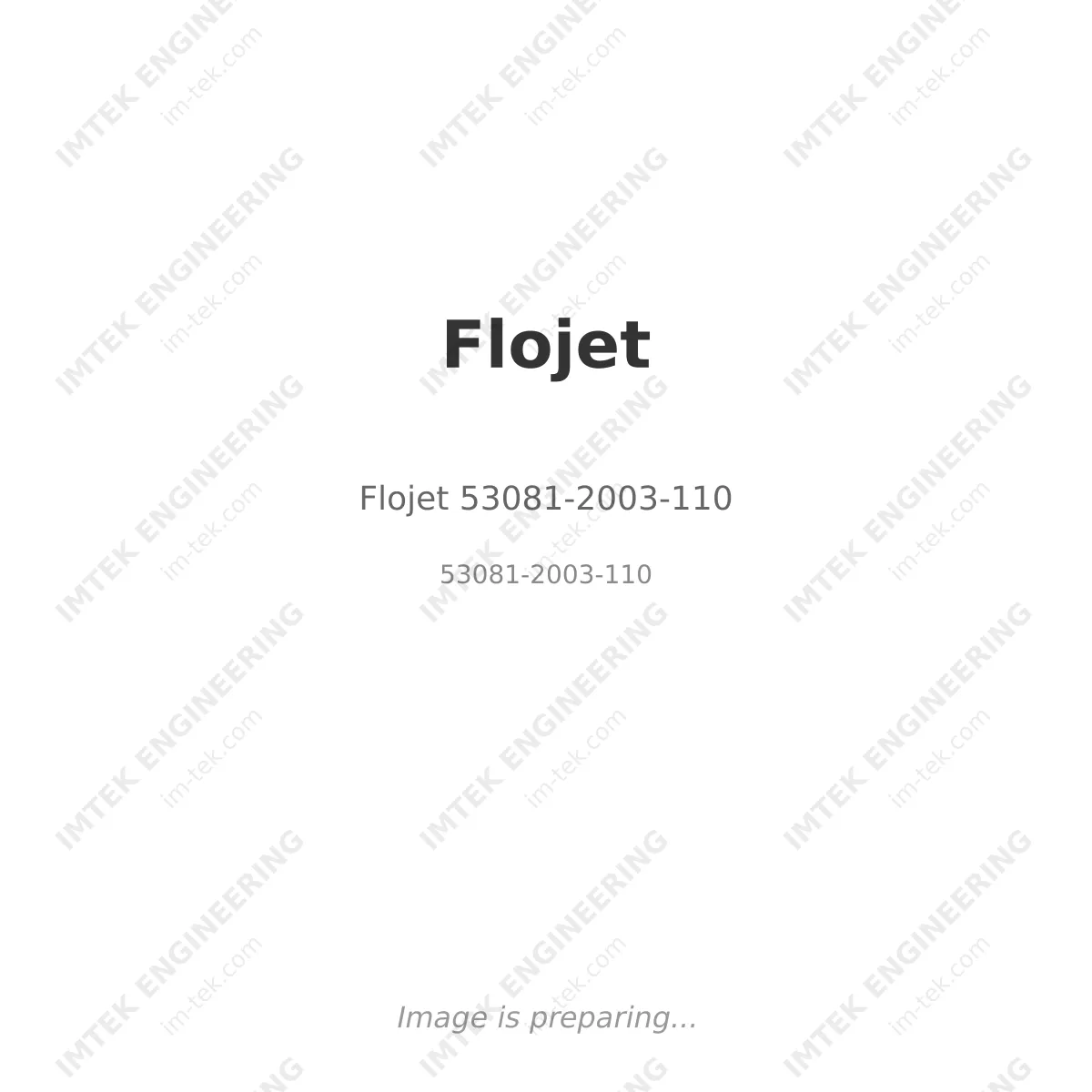 Flojet Flojet 53081-2003-110 - 53081-2003-110