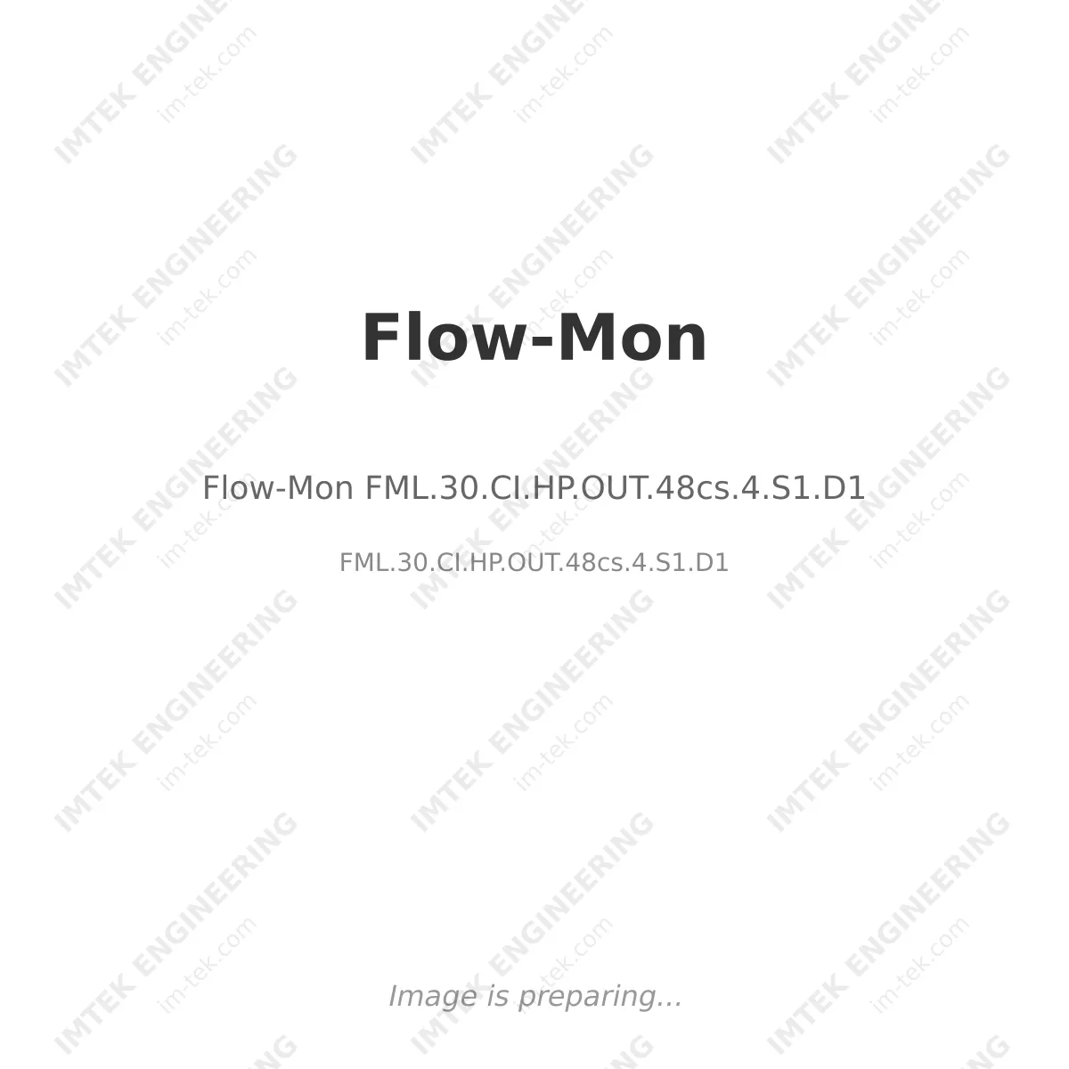 Flow-Mon Flow-Mon FML.30.CI.HP.OUT.48cs.4.S1.D1 - FML.30.CI.HP.OUT.48cs.4.S1.D1