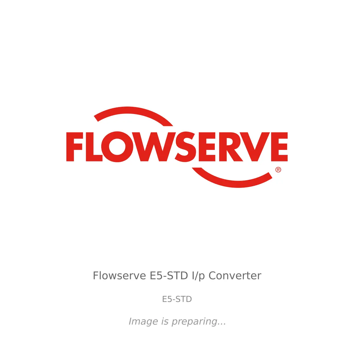 Flowserve Flowserve E5-STD I/p Converter - E5-STD