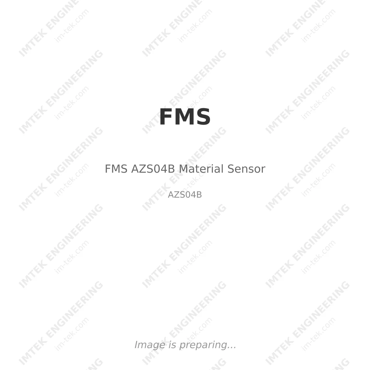 FMS FMS AZS04B Material Sensor - AZS04B