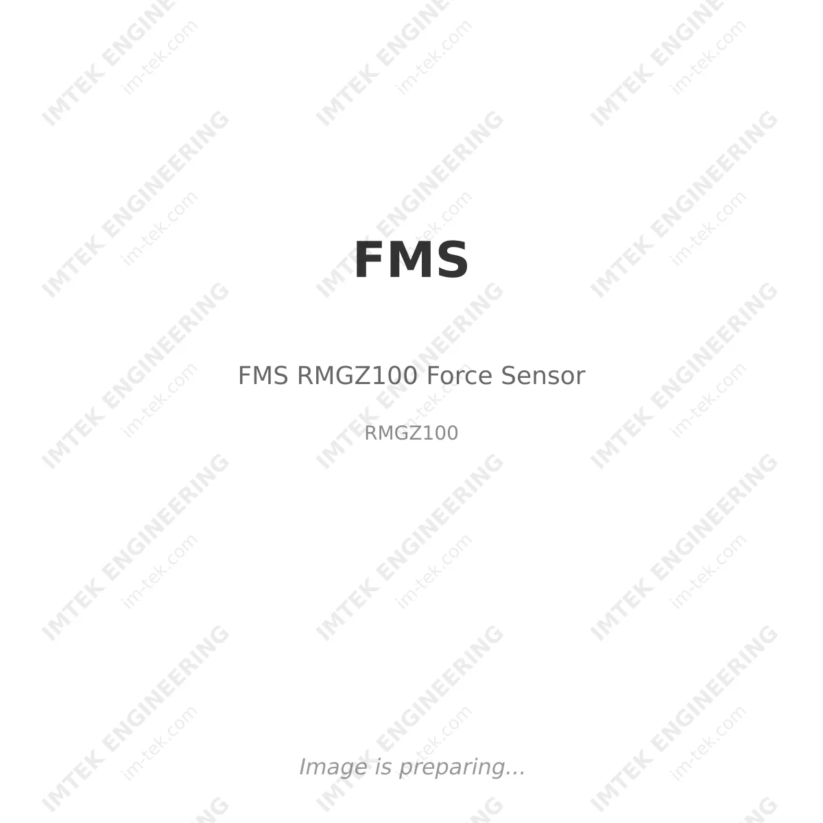 FMS FMS RMGZ100 Force Sensor - RMGZ100