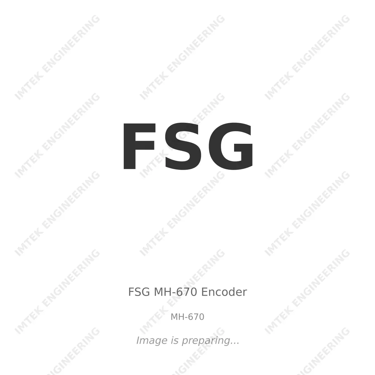 FSG FSG MH-670 Encoder - MH-670