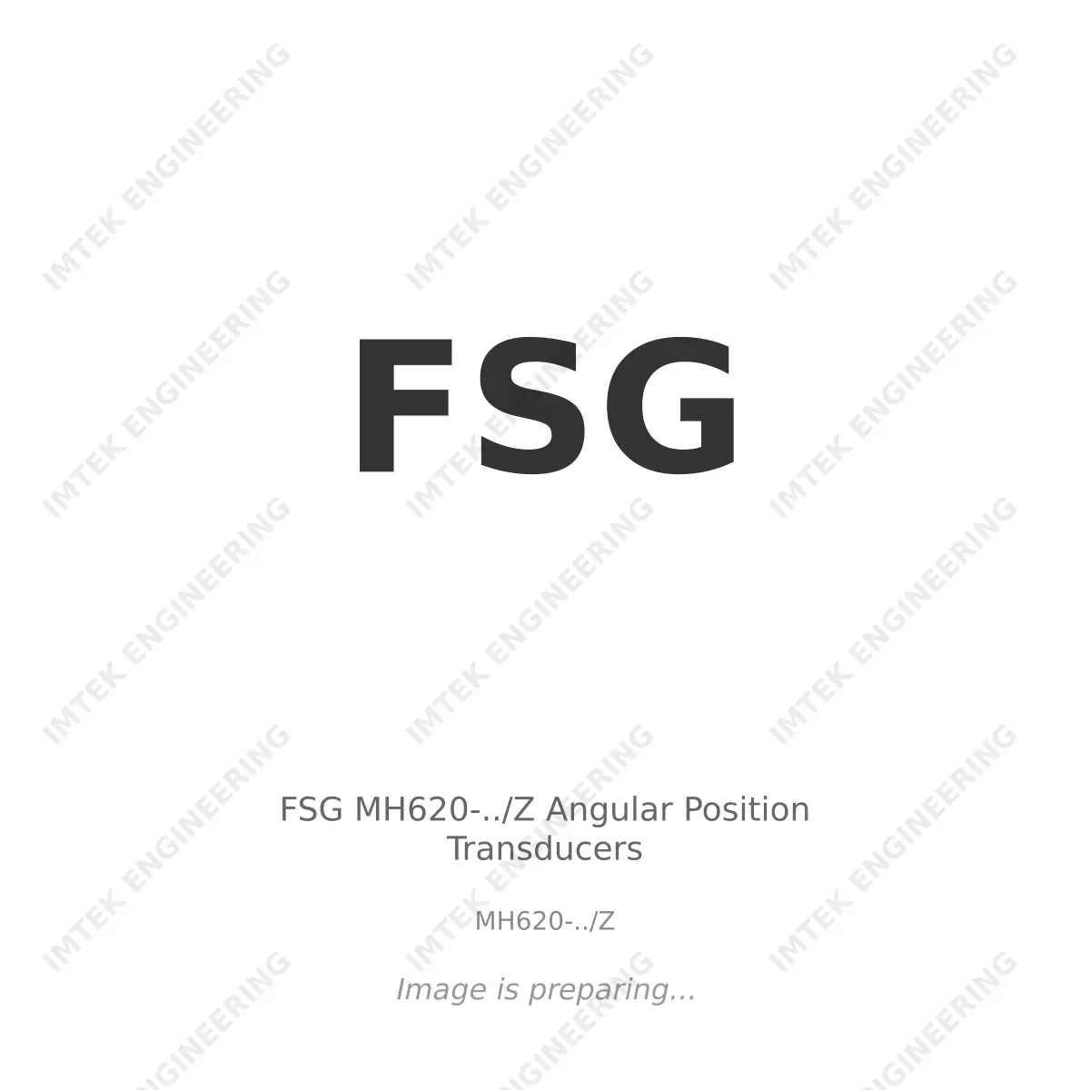 FSG FSG MH620-../Z Angular Position Transducers - MH620-../Z