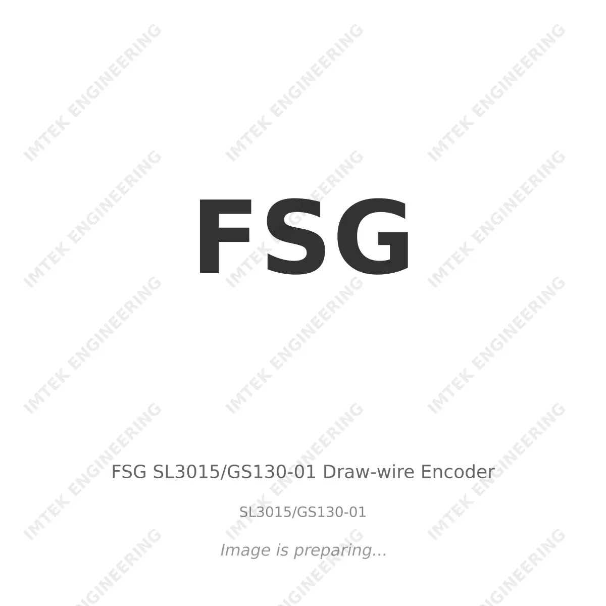 FSG FSG SL3015/GS130-01 Draw-wire Encoder - SL3015/GS130-01