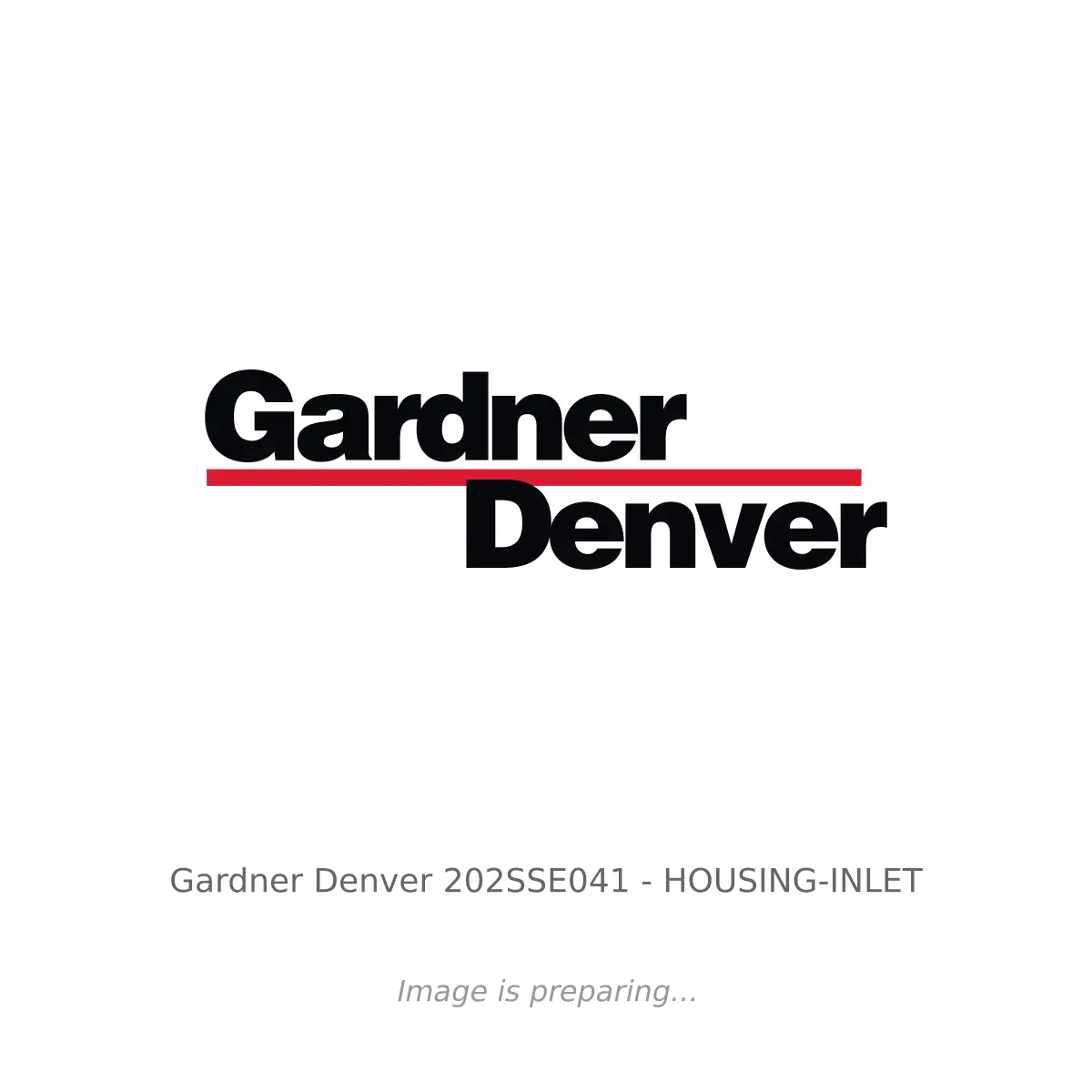 Gardner Denver Gardner Denver 202SSE041 - HOUSING-INLET