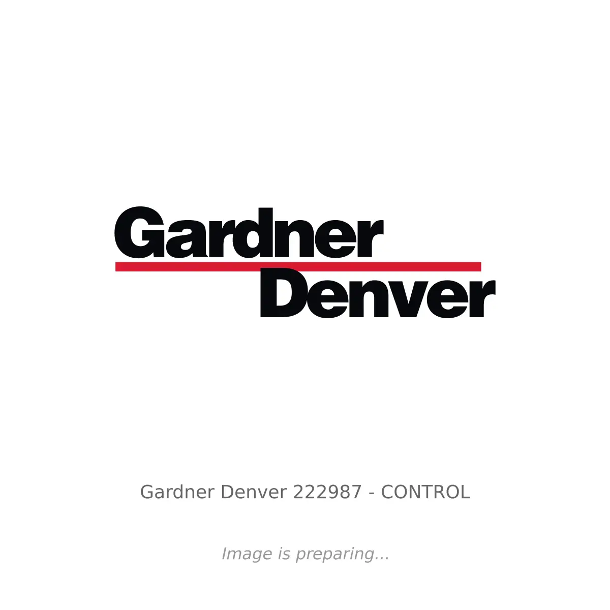 Gardner Denver Gardner Denver 222987 - CONTROL