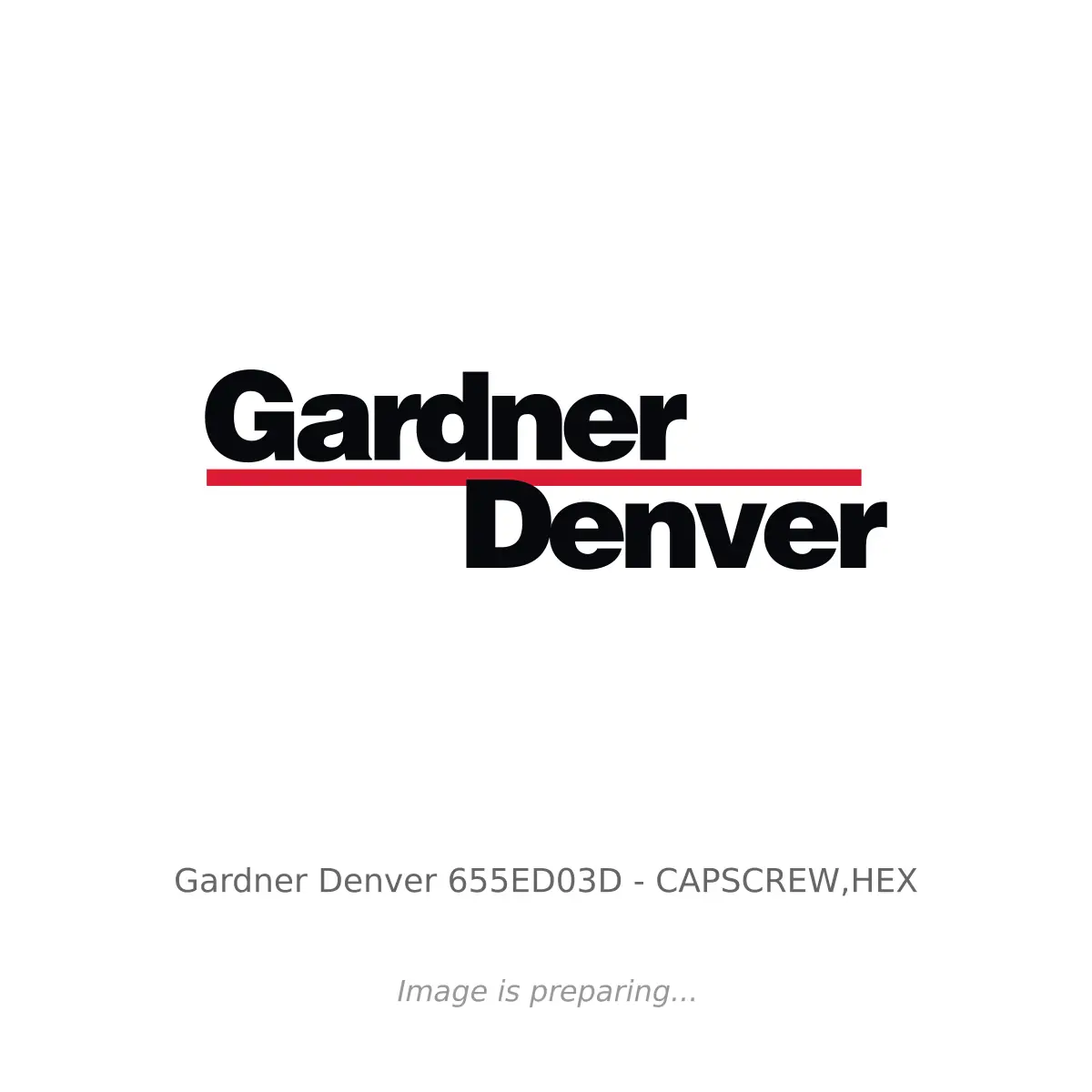 Gardner Denver Gardner Denver 655ED03D - CAPSCREW,HEX