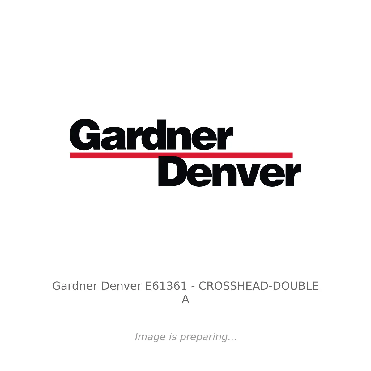 Gardner Denver Gardner Denver E61361 - CROSSHEAD-DOUBLE A
