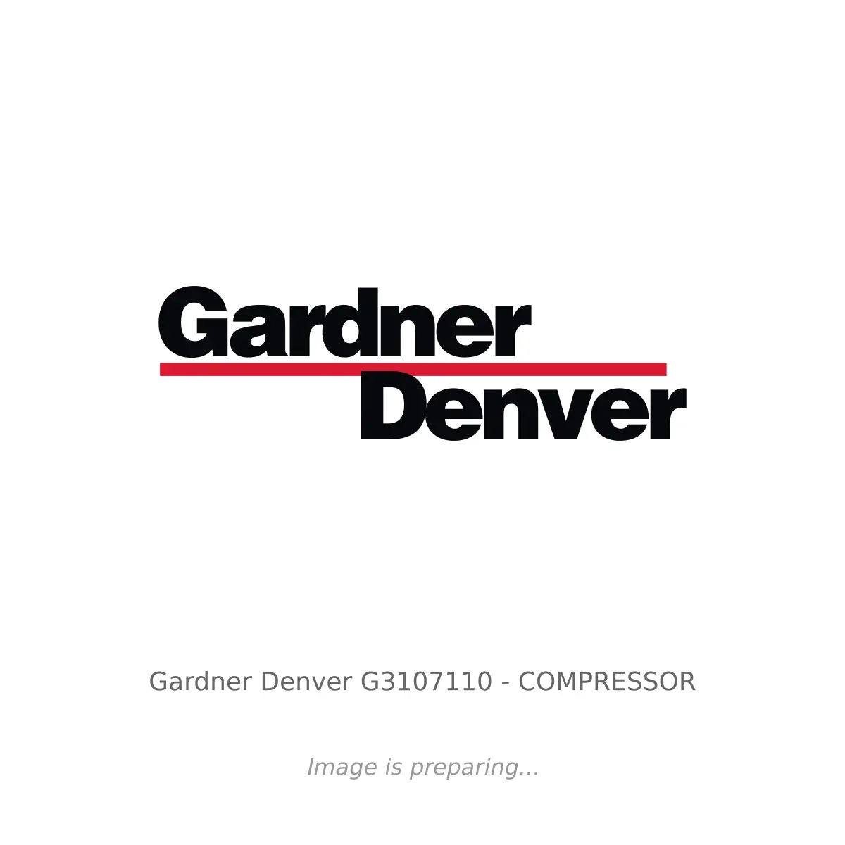 Gardner Denver Gardner Denver G3107110 - COMPRESSOR