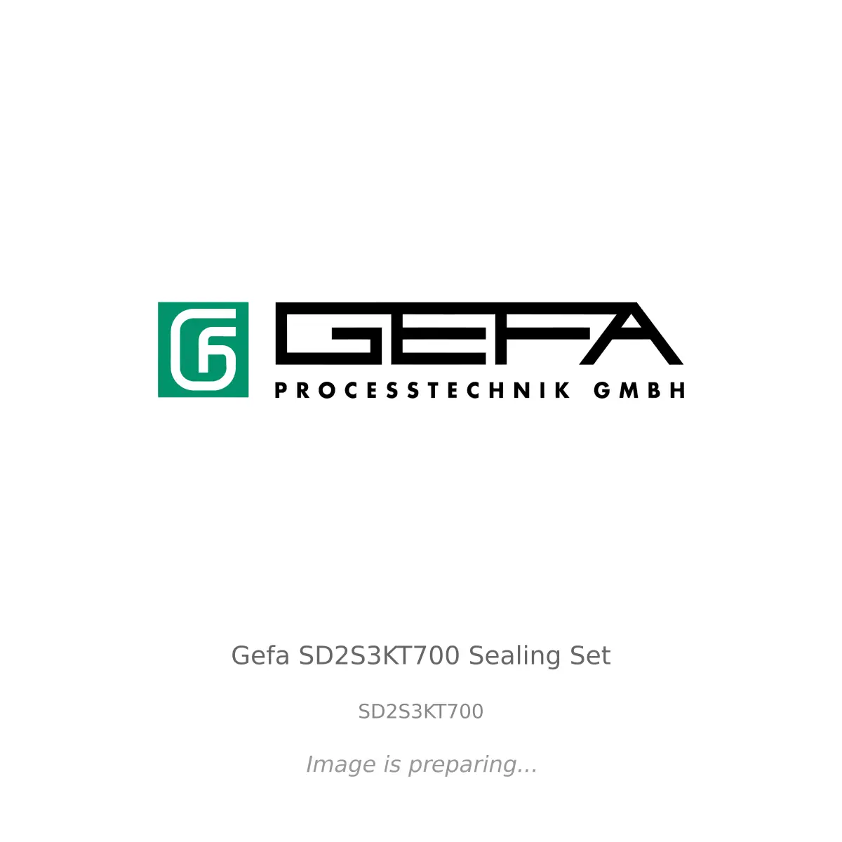 Gefa Gefa SD2S3KT700 Sealing Set - SD2S3KT700