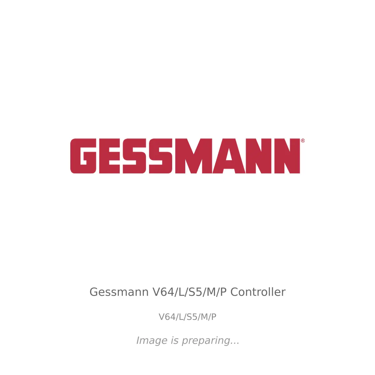 Gessmann Gessmann V64/L/S5/M/P Controller - V64/L/S5/M/P