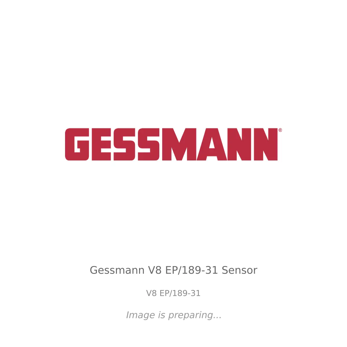 Gessmann Gessmann V8 EP/189-31 Sensor - V8 EP/189-31