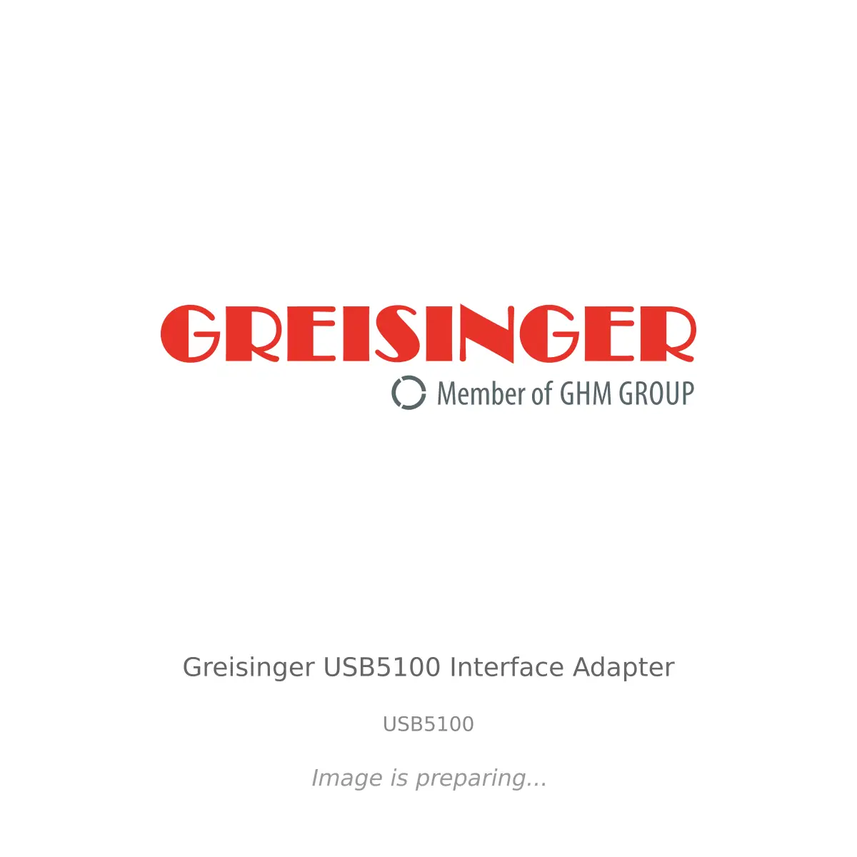Greisinger Greisinger USB5100 Interface Adapter - USB5100