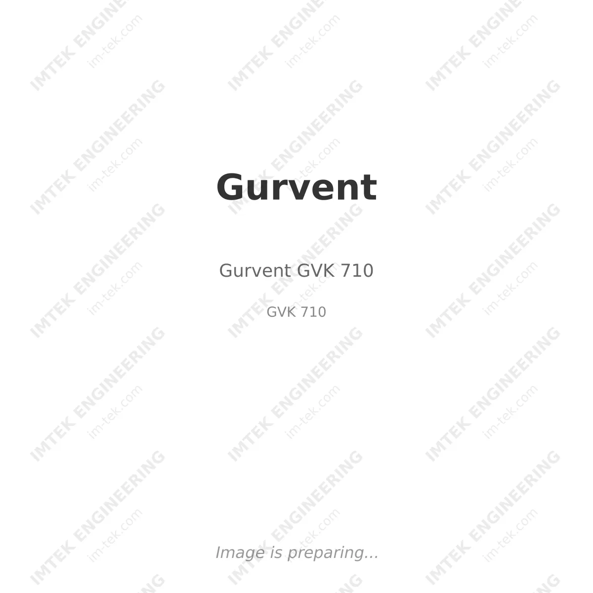 Gurvent Gurvent GVK 710 - GVK 710