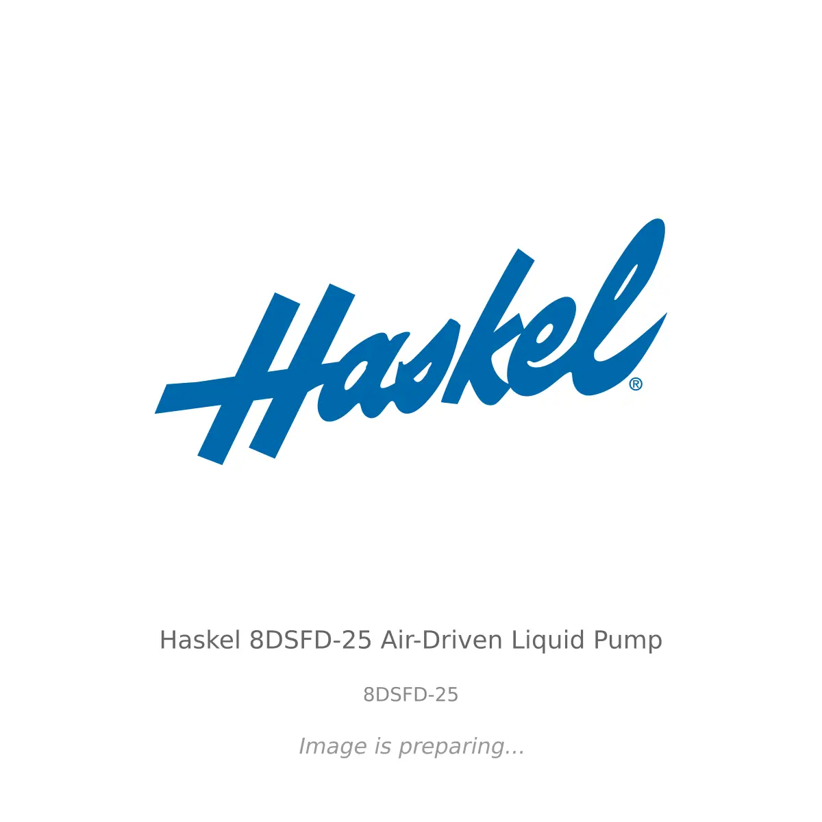 Haskel Haskel 8DSFD-25 Air-Driven Liquid Pump - 8DSFD-25