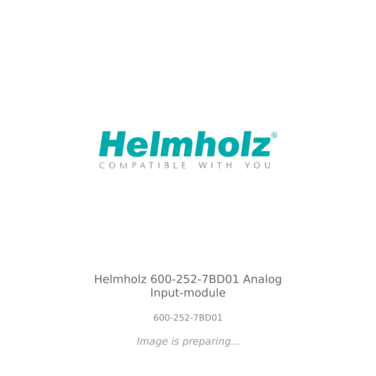 Helmholz Helmholz 600-252-7BD01 Analog Input-module - 600-252-7BD01