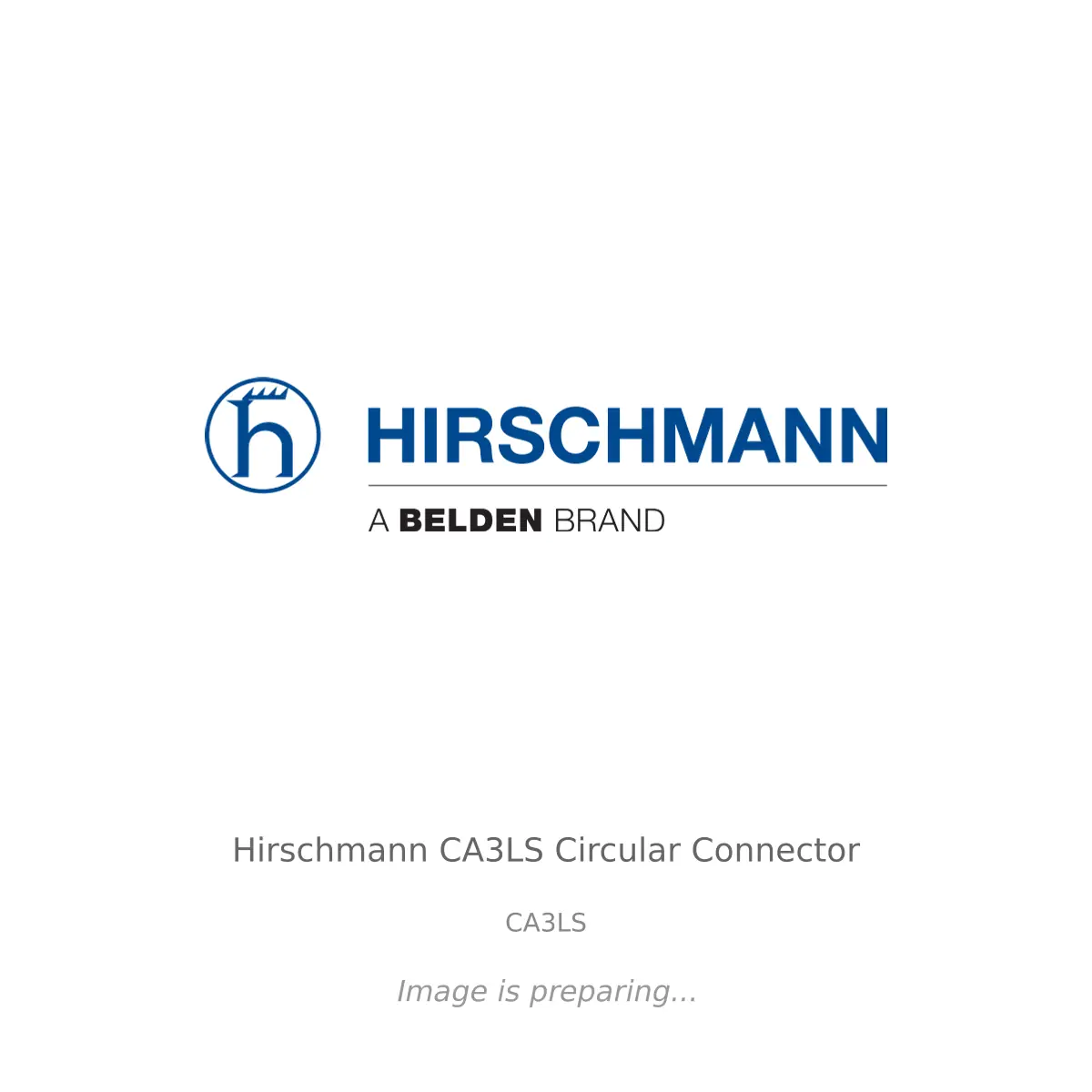 Hirschmann Hirschmann CA3LS Circular Connector - CA3LS