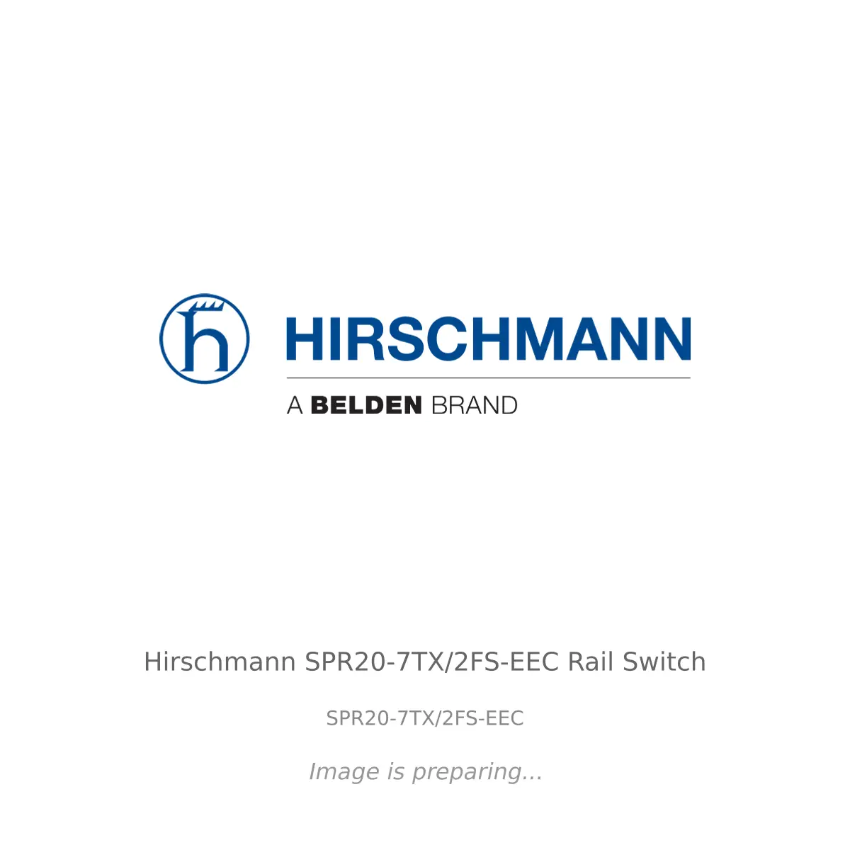 Hirschmann Hirschmann SPR20-7TX/2FS-EEC Rail Switch - SPR20-7TX/2FS-EEC