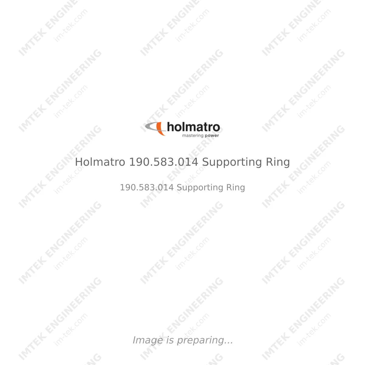Holmatro Holmatro 190.583.014 Supporting Ring - 190.583.014 Supporting Ring