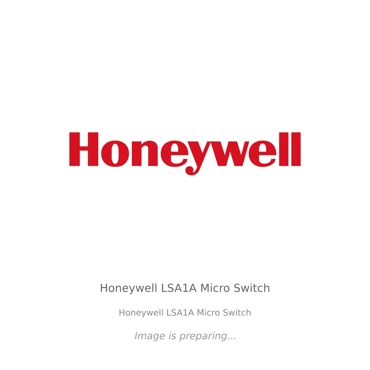 Honeywell Honeywell LSA1A Micro Switch - Honeywell LSA1A Micro Switch