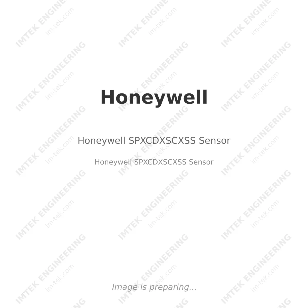 Honeywell Honeywell SPXCDXSCXSS Sensor - Honeywell SPXCDXSCXSS Sensor
