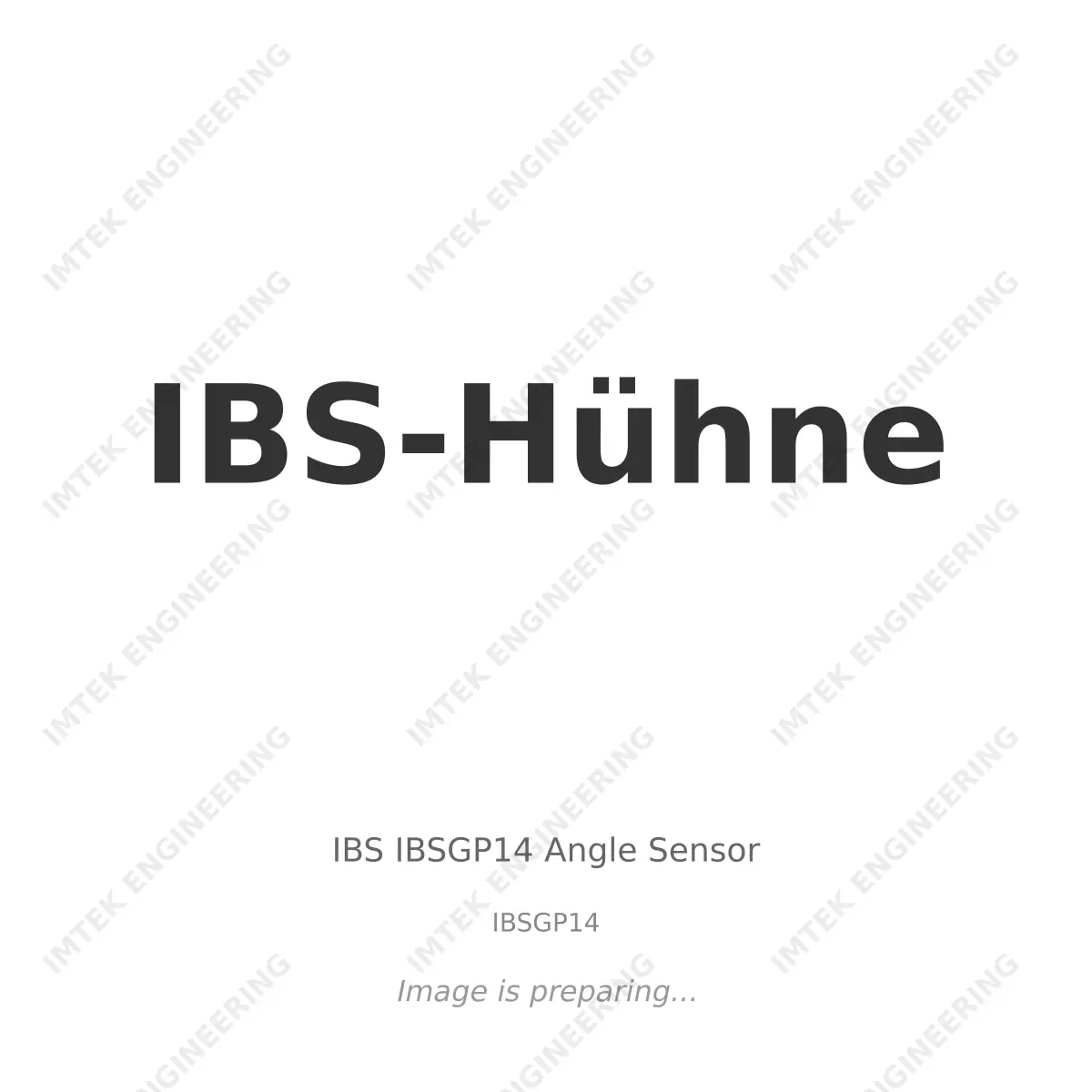 IBS-Hühne IBS IBSGP14 Angle Sensor - IBSGP14
