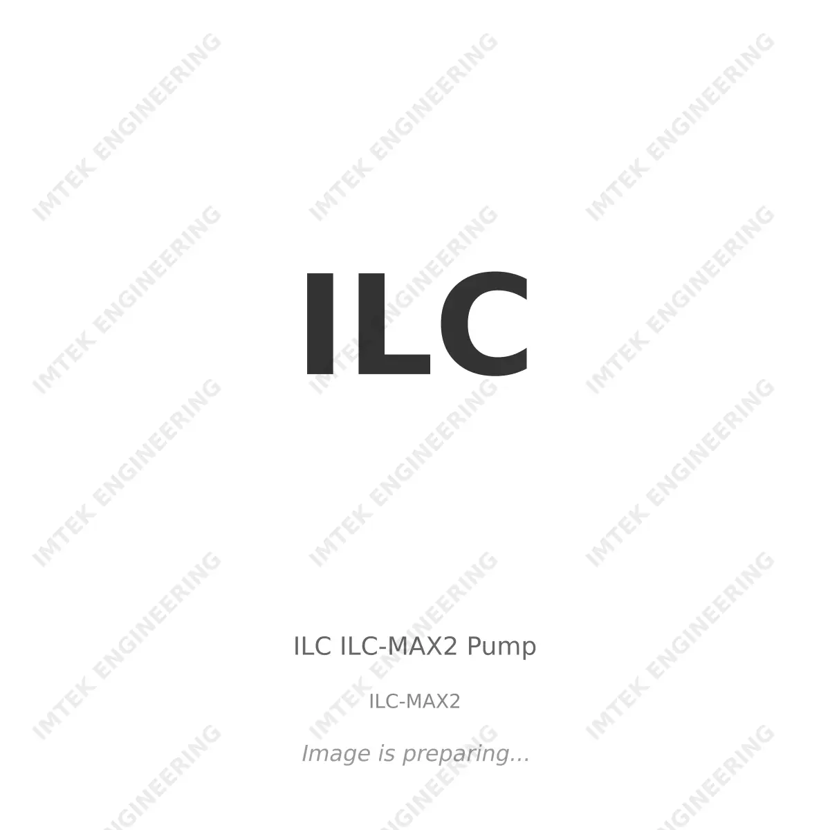 ILC ILC ILC-MAX2 Pump - ILC-MAX2