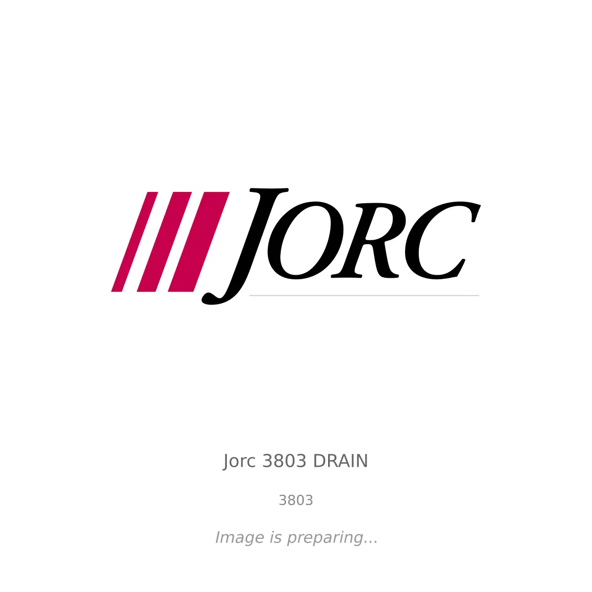 Jorc Jorc 3803 DRAIN - 3803