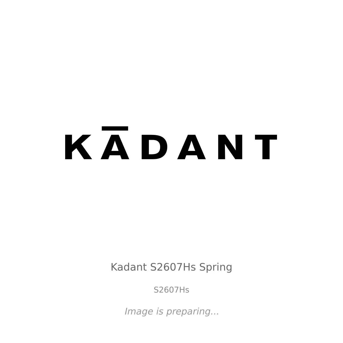 Kadant Kadant S2607Hs Spring - S2607Hs